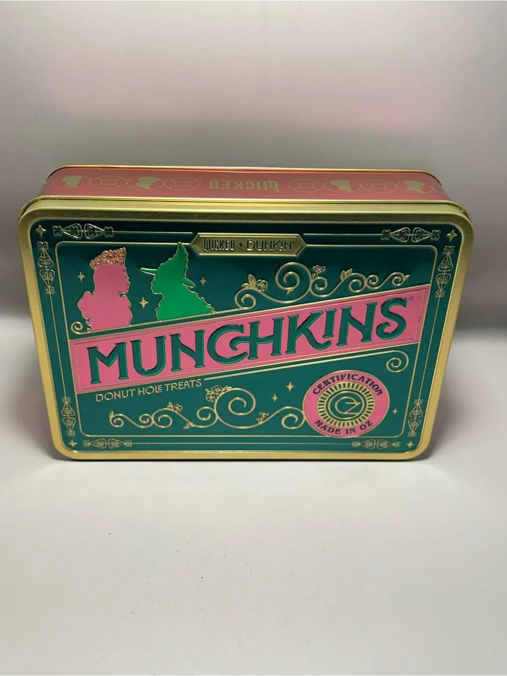 Dunkin' x Wicked Munchkins Tin Box - Collectable